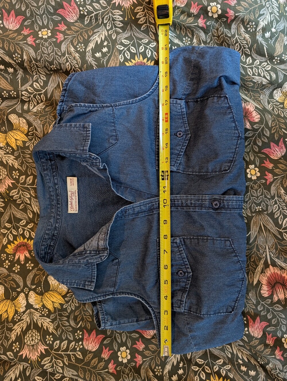 Western Denim Tank Top - Picture 4 of 4